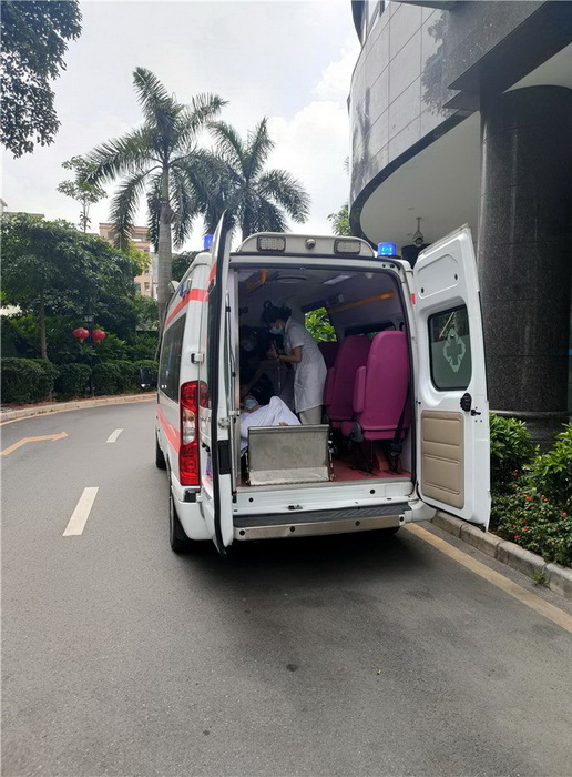 广州租赁急救车电话